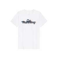 On Run-T Graphic 1 M White