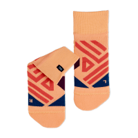 Mid Sock W Coral | Navy