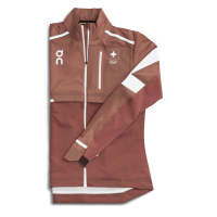 Swiss Olympic Weather Jacket Chestnut | Auburn W