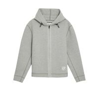 Hoodie 1 U Grey Melange