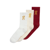 Logo Sock 3-Pack 1 U Cream | Ivory