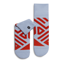 Performance Mid Sock Heather | Red M