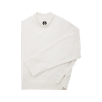 Crew Neck Undyed-White W