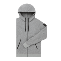 Zipped Hoodie 2 M Grey