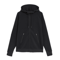 Zipped Hoodie 2 M Black