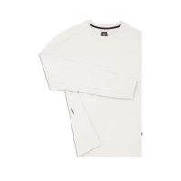 Crew Neck Undyed-White M